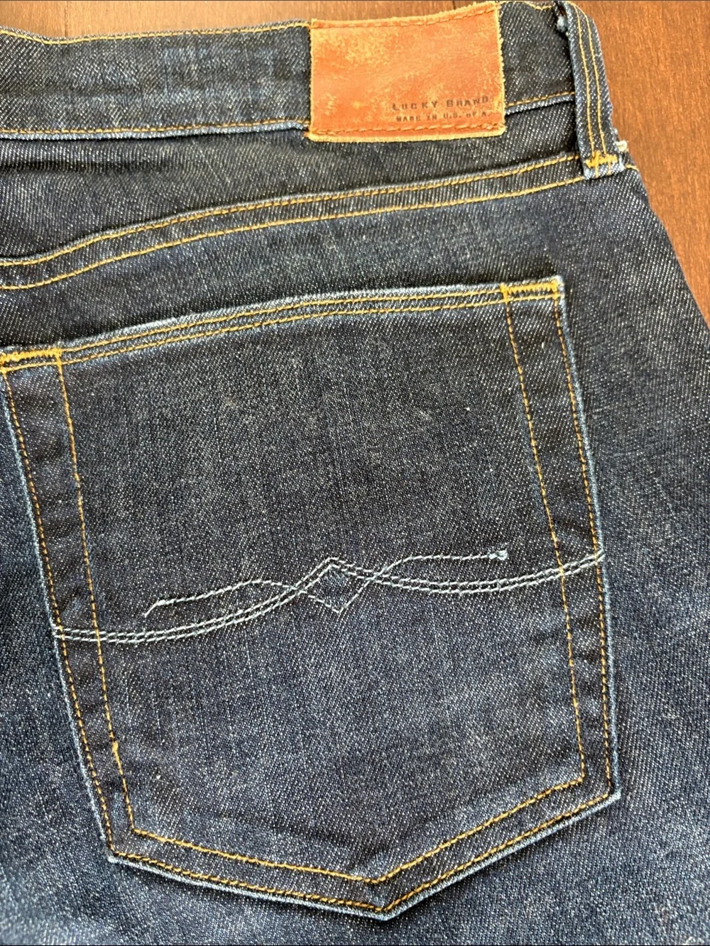 Lucky Brand Women’s Sienna Cigarette Dark Blue Jeans